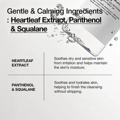 Heartleaf Low pH Deep Cleansing Water