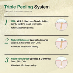 Heartleaf LHA Moisture Peeling Gel