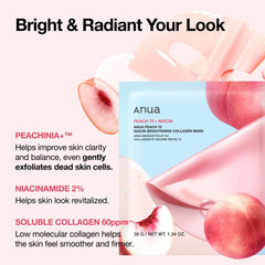 Peach 70 Niacin Brightening Collagen Mask